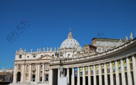 罗马圣保罗大教堂图片