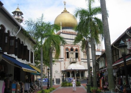 新加坡马来族清真寺图片