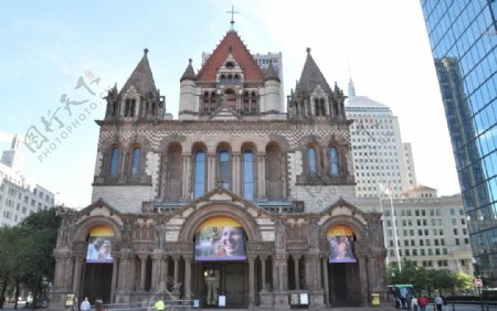 美國波士頓聖三一教堂图片