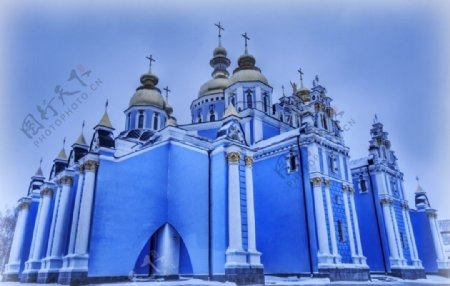 基辅圣迈克尔斯教堂图片