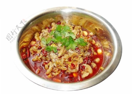 川菜干锅肥肠图片
