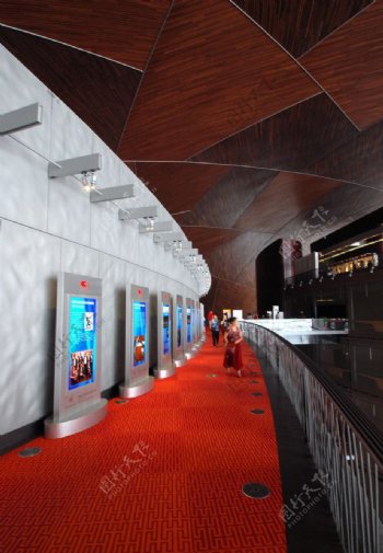 国家大剧院红毯长廊图片
