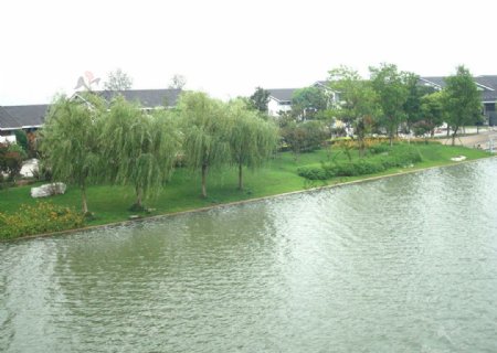李公堤风景图片