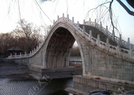 颐和园玉带桥图片