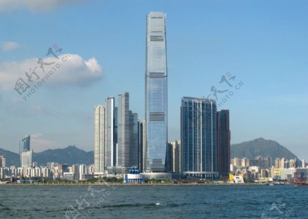 香港环球金融中心图片