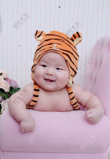 可爱虎宝宝图片