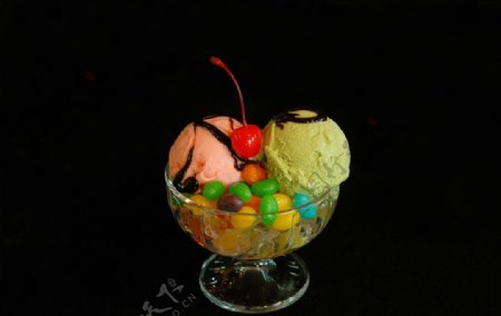 色彩季节雪糕冰淇淋奶酪冷饮图片