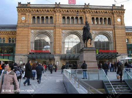 德国汉诺威中央火车站图片