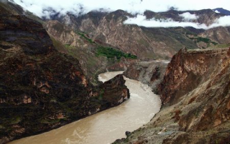 风光怒江峡谷图片