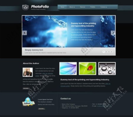web20设计师个人主页cssxhtmljs全站模板图片