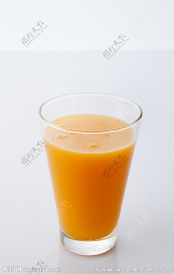 水果橙汁高清图片