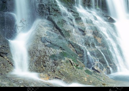 高清风景照清溪自然34瀑布图片