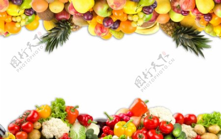 水果素材边框图片