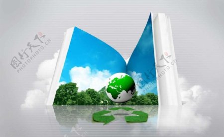 绿色节能环保图片
