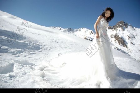 V2旅游婚纱之巴郎山图片
