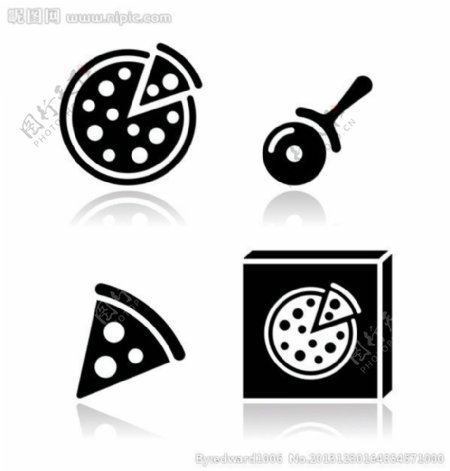 披萨广告设计图片