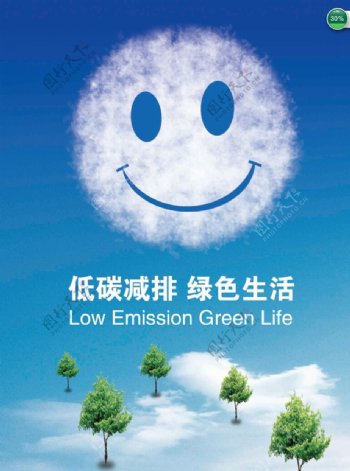 环保节能宣传海报图片