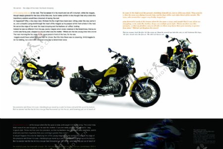 摩托车机车简单排版分层源文件图片