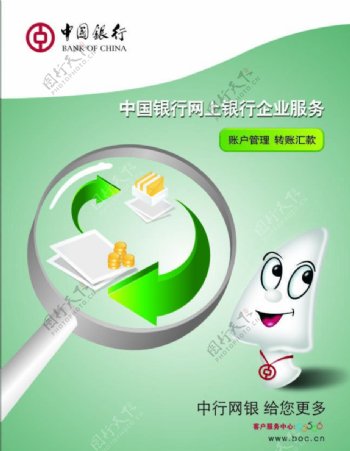 中国银行企业网银帐户管理转账汇款图片