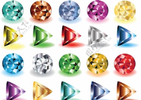 彩色钻石集合