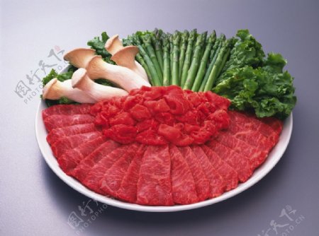 牛肉与蔬菜