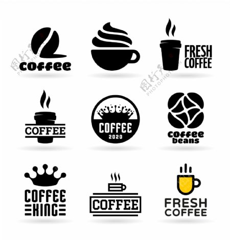 咖啡图标咖啡店LOGO