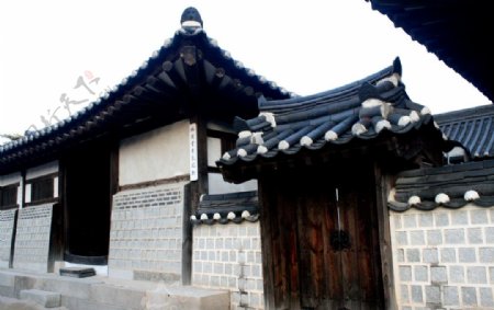 韩国建筑景福宫皇宫民俗建筑