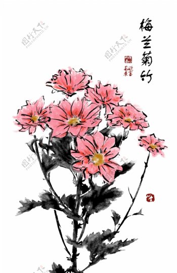 梅兰竹菊