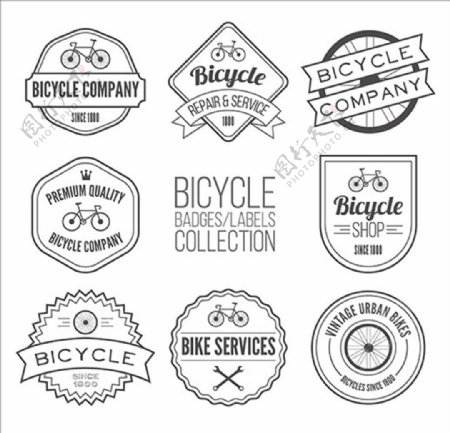 自行车协会俱乐部LOGO标志