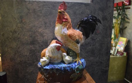 陶瓷公鸡