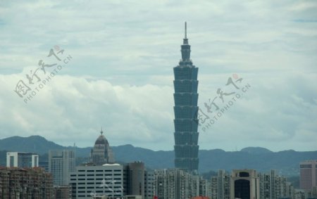 台湾101大厦远景