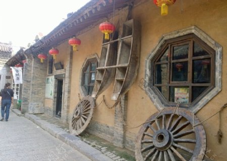 袁家村村民旧建筑