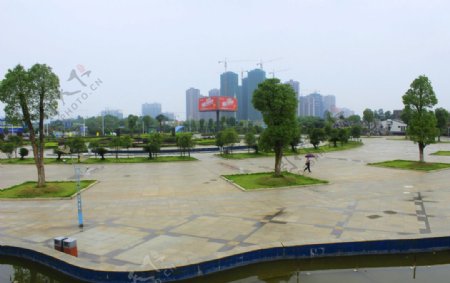 湖南永州火车站广场