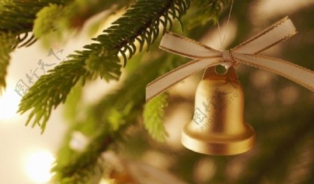 圣诞树小铃铛挂饰
