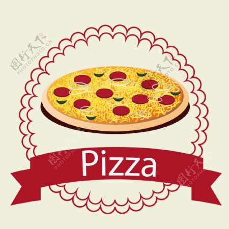快餐披萨商标