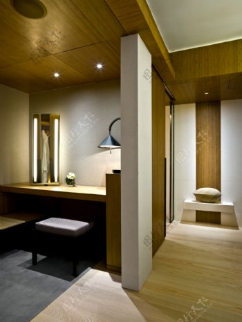香港奕居酒店卧室设计图片
