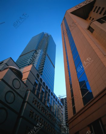 现代城市高楼摄影