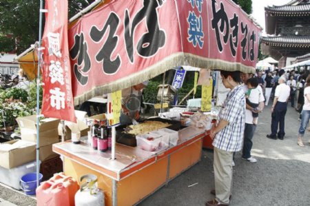 日本的街头小吃