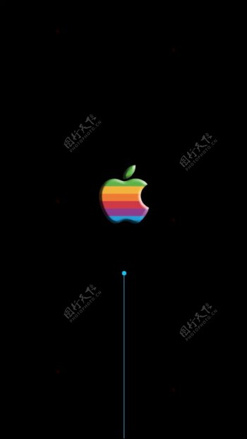iPhone图标苹果logo手机壁纸
