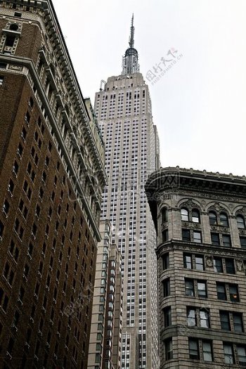 曼哈顿城的建筑