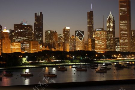 芝加哥的市中心