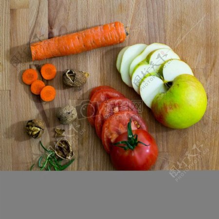 食品健康糖果水果饮食健康菜蔬主题颜色
