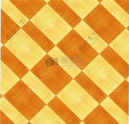 黄色木纹地板
