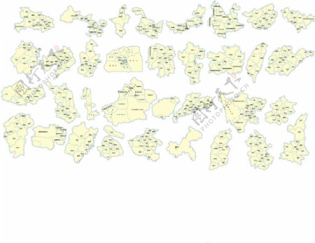全国各省市地图