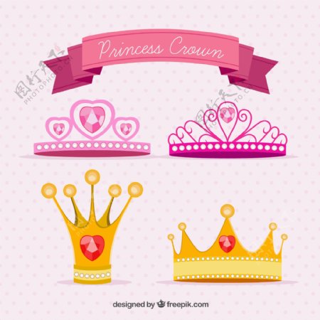卡通公主王冠