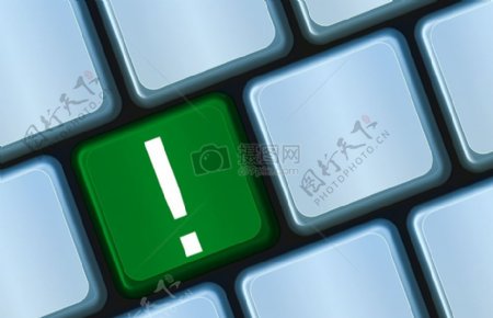 键盘上的绿色键
