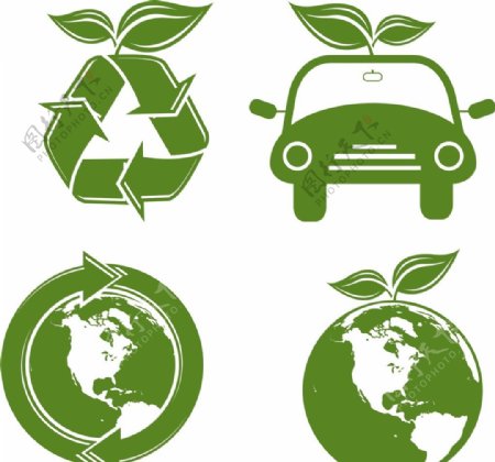 绿色地球环保汽车