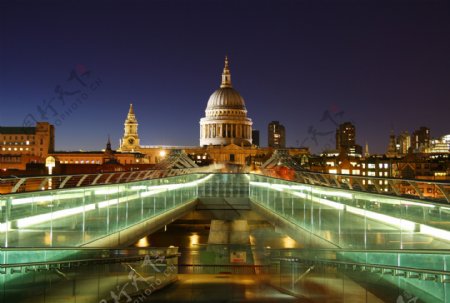 美丽的伦敦夜景