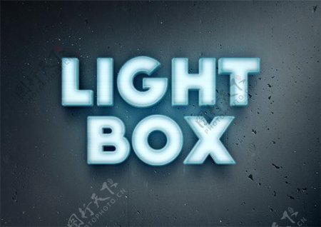 Lightbox字体模版