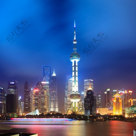 上海夜明珠图片
